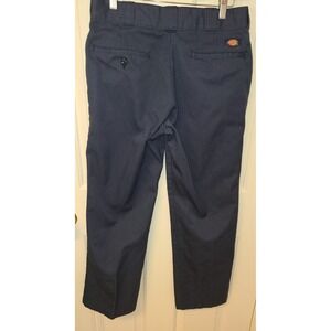 Dickies 874 Original Fit Work Pants Mens 30x29 Navy Blue Straight Workwear